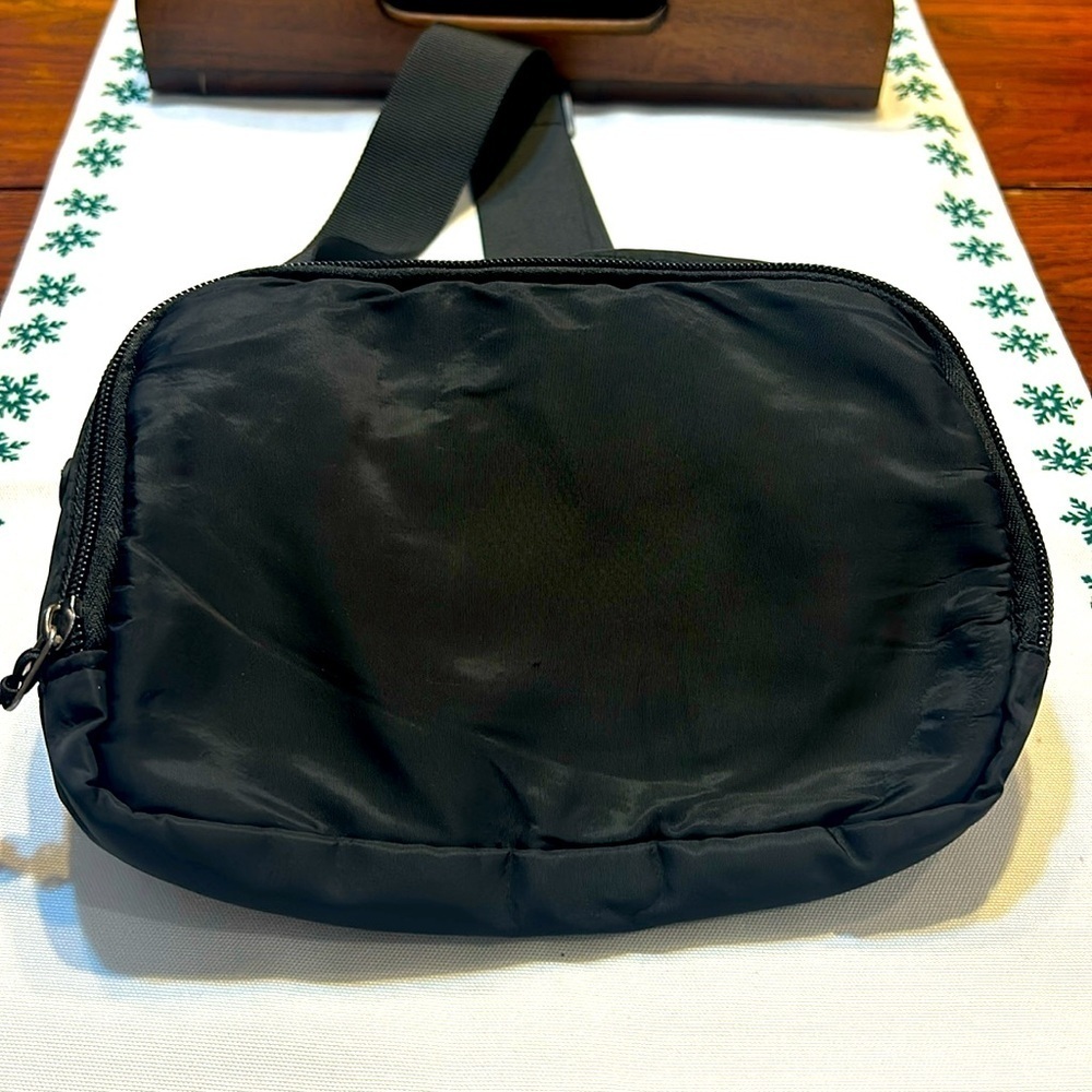Stylish Black Belt Bag for Men